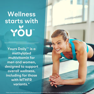 You Vites - Methylated Multivitamin for Men and Women, Methyl Multi Without Iron - 60 Capsules, MTHFR Supplement with Methyl B12, Methylfolate (5-MTHF), CoQ10 for Energy, Heart and Mood Support You Vites buy supplements Au