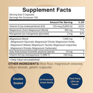 NatureBell 12-in-1 Magnesium Complex 1000mg, 4-Months Supply – Magnesium Glycinate, Citrate, Taurate, Malate, & More – High Absorption Formula for Men & Women – Chelated & Purified – 240 Capsules NatureBell buy supplements Au