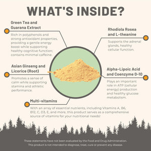 Mountain Peak Nutritionals Energy Formula - All in One Multi-Mineral Powder - Complete Nutrition, Vitamin, Mineral, and Electrolyte Supplement for Men & Women - Orange Flavor (255g, 30 Servings) Mountain Peak NutritionalsBuy Supplements Australia