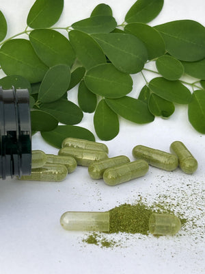 Jamaican Moringa Capsules β 100% Natural Ingredients β Made from Dried Moringa Leaves, Pods & Seeds β 90 Capsules, 500mg β with Turmeric & Ginger β Herbal Supplement, Nutrient-Rich β Easy to Swallow King's JamaicanBuy Supplements Australia