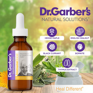 Dr. Garber's Natural Solutions Immune Boost Health Oral Drops - Gemmotherapy Liquid Supplement to Strengthen Immunity, Support Immune System, Increase Resistance, & Contains Antioxidants - 60ml DR.GARBER'SÂ buy supplements Au