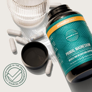 Primal Harvest Magnesium Supplement Complex 310mg by Primal Harvest with Magnesium Glycinate, Citrate, Malate, and Zinc 2 Pack, 240 Capsules Primal Harvest buy supplements Au