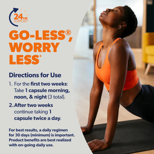 AZO Bladder Control with Go-Less Daily Supplement | Helps Reduce Occasional Urgency, leakage due to laughing, sneezing and exerciseβ β β | 72 Capsules AZOBuy Supplements Australia