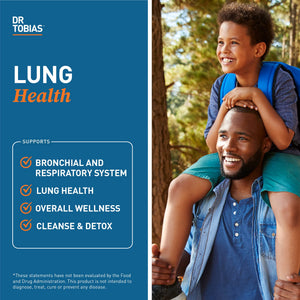 Dr. Tobias Lung Health and Oregano & Caprylic Acid Blend, Supports Lung Cleanse & Detox, Intestinal Health, Immune Support with Prebiotics & Herbs for Women & Men Dr. Tobias buy supplements Au