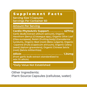 Premier Research Labs Premier BP Complex - Heart Health Supplements, BP Formula, Garlic Allicin Supplement, Natural Herbal BP Support Pills with Reishi & Cayenne Pepper - 60 Vegetarian Capsules Premier Research LabsBuy Supplements Australia