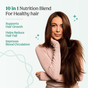 Glosense Hair You Glo – Plant-Based Biotin Supplement | Hair Growth Drink | Natural Hair Vitamins Powder with Amla, Sea Buckthorn, Gotu Kola | No Added Sugar, No Added Flavours | 30 Servings Glosense buy supplements Au