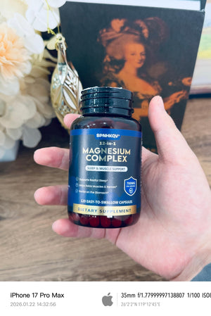 SPNHKQV Magnesium 12-in-1 Complex Supplement β 700mg High Absorption Magnesium Glycinate Capsules for Women & Men β Muscle, Nerve & Sleep Support β 120 Vegan Capsules SPNHKOVΒ buy supplements Au