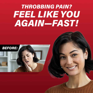 Orajel 4X for Toothache & Gum Pain: Severe Cream Tube 0.33oz- From Oral Pain Relief Brand