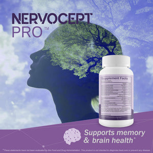 Nervocept Pro - Our Best Nerve Support Capsules - Lions Mane, Magnesium, Vitamin B For Nerve Repair - Vitamin D for Nerves - Lions Mane Memory & Nerve Support - Vitamin B12 Nerve Support True You Health buy supplements Au