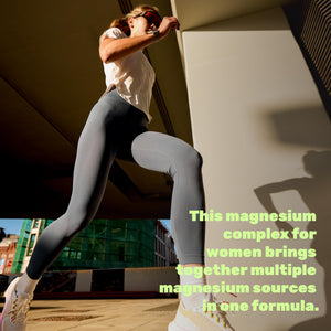 12‑in‑1 Magnesium Complex for Women 1,000 mg, 240 Vegetarian Capsules | Magnesium Glycinate, Citrate, Malate, Taurate, Orotate, Oxide & More | Chelated & Purified for Better Absorption DEAL SUPPLEMENT buy supplements Au