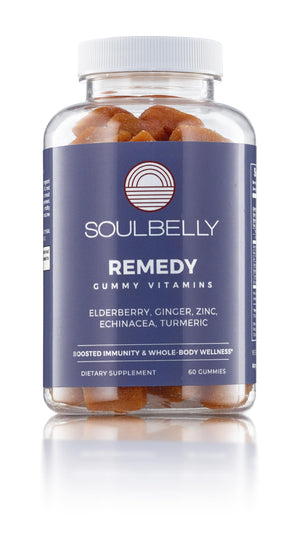 SOULBELLY Super Immunity | Remedy Vitamin Gummies for Immune Support | Vegan | Gluten-Free | Non-GMO | 60 Count SOULBELLYÂ buy supplements Au