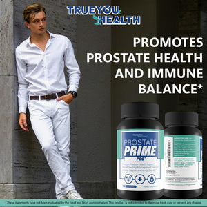 Prostate Prime Pro - Improved Formula - Our Best Prostate Support Supplement For Men’s Health - Natural Prostatitis Prostate Health - Natural Prostate Remedies - Men Prostate Vitamin Prostaprime Pills True You Health buy supplements Au