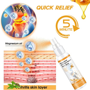 Loicwoo Magnesium Oil & Bee Venom Joint Spray, Magnesium Spray, Magnesium Joint Sprays for Relax Muscle Joints, Bee Venom Sprays for Back, Knee, Hands, Neck (1 PCS,100ML) LoicwooBuy Supplements Australia