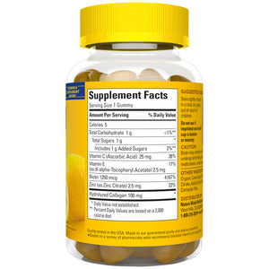 Nature Made Collagen Gummies with Vitamin C, Zinc, Biotin, Hydrolyzed Collagen Peptides for Women and Men, Healthy Skin Support Supplement, 60 Gummies, 60 Day Supply Nature MadeΒ buy supplements Au