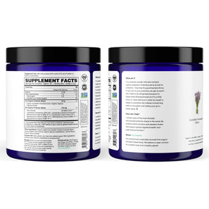 Ora Organic Prebiotic and Probiotic Powder Supplement - 20 Billion Probiotics, 7 Strains for Best Prebiotic Powder, Non-GMO, Probiotics for Women, Men & Kids - Lavender Lemonade Flavor, 30 Servings Ora OrganicΒ buy supplements Au