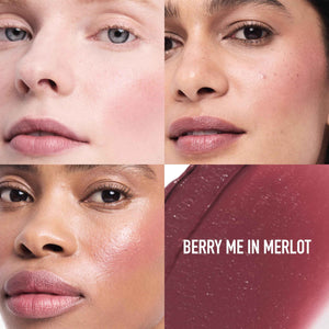 bareMinerals Gen Nude Dew in One Cheek & Lip Stick - Berry Me in Merlot