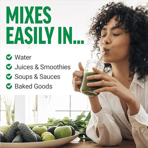 Force Factor Smarter Greens Daily Wellness Powder 2-Pack to Support Energy, Immunity & Digestion, Superfood Greens Powder with Vitamins, Minerals & Probiotics, Unflavored, 60 Servings Force FactorBuy Supplements Australia