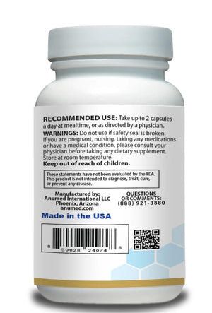 Men’s Multivitamin Supplement – Daily Energy, Immune & Heart Support – with Zinc, Magnesium, B12, CoQ10, Turmeric, Ginseng & More – 60 Vegetable Capsules – AnuMed AnuMed InternationalBuy Supplements Australia