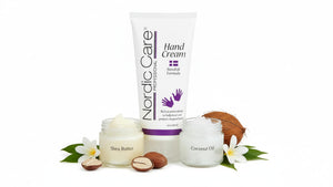 Nordic Care Hand Cream, 6 oz. | Shea Butter Hand Lotion for Dry Hands and Cracked Skin | Paraben & Lanolin-free | Essential Oils, Vitamin A & E, Squalane & Lavender Nordic CareBuy Supplements Australia