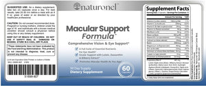 Naturonel Macular Support Formula – Vision & Eye Health with Lutein, Zeaxanthin, Bilberry, Eyebright & Antioxidants | Non-GMO, Made in USA, GMP Certified – 60 Capsules, 30 Day Supply (1) NaturonelBuy Supplements Australia