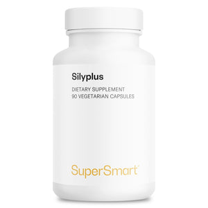 supplement products​Supersmart - Silyplus 360mg per Day (Patented) - with Silymarin Milk Thistle Supplement - Siliphos Phytosomes | Non-GMO & Gluten Free - 90 Vegetarian Capsules - JerryCherryUSA