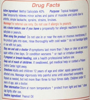 Ringmaster Rubbing Oil – 4 oz Massage Oil for Pain Relief and Muscle Recovery – Warming, Fast Absorbing, Non-Greasy Formula for Sore Muscles and Joint Comfort Ringmaster Rubbing OilBuy Supplements Australia
