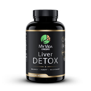 supplement products​My Vida Origins Liver Detox with Organic Milk Thistle Organic Dandelion Extract and Choline with NAC – Liver Detox 120 Capsules - JerryCherryUSA