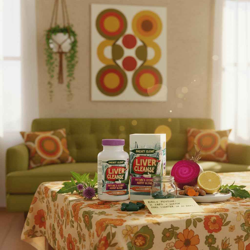 Hippie Farms Liver Cleanse Support Supplement w Organic Milk Thistle - Nature's Secret Agent Blend - 60 Vegan Capsules