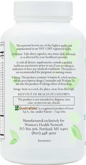 Women's Health Network Essential Nutrients – Daily Multivitamin for Energy, Healthy Aging & Immune Support, Folate as Quatrefolic®, a Patented Natural Form of 5-MTHF Women's Health NetworkBuy Supplements Australia