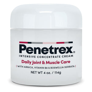 Penetrex Joint & Muscle Therapy - Soothing Comfort for Back, Neck, Hands, Feet - Premium Whole Body Rub with Arnica, Vitamin B6 MSM & Boswellia - Non-Greasy 4oz Cream PenetrexBuy Supplements Australia