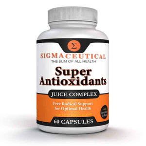 Sigmaceutical Super Antioxidant Capsules – 6 Superfruit Blend with Goji Berry, Acai, Resveratrol for Immune Support