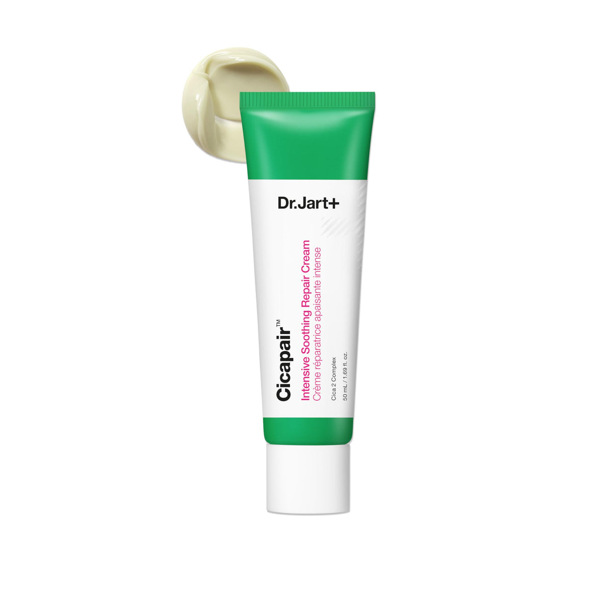 Dr.Jart+ Cicapair Sensitive Skin Korean Face Moisturizer for Redness and Barrier Repair with Centella Asiatica - Korean Skin Care - Travel Size, 0.51 Fl Oz