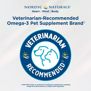 Nordic Naturals Pet Joint Support + Omega 3 Soft Chews for Dogs, Pork Bone Broth Flavored - Promotes Mobility, Hip and Joint Support with Omega-3 Fish Oil, MSM, EPA & DHA - 30 Non-GMO Chews Nordic NaturalsBuy Supplements Australia