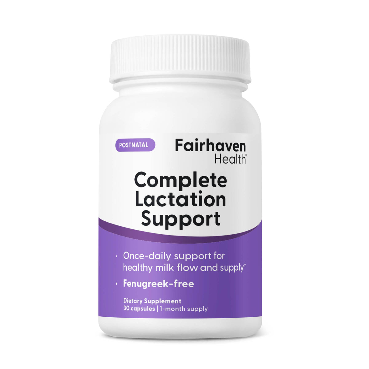 supplement products​Fairhaven Health Complete Lactation Support | Support for Healthy Milk Flow | Boost Milk Supply | Improve Breastfeeding Comfort | Gluten, Dairy, Soy Free | Non-GMO | 30 Capsules - JerryCherryUSA