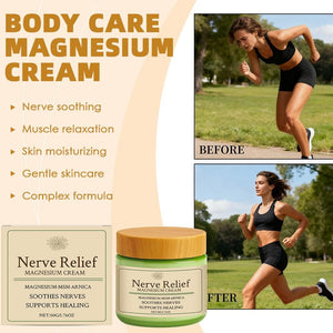 Total Relief Magnesium Cream - Nerve Relief Magnesium Cream with MSM & Arnica,Total ReliefCream for Muscle Relaxation, Soothes Nerves & Daily Soothing Support, Deep Hydration,50g/1.76oz Aus HealthcareBuy Supplements Australia