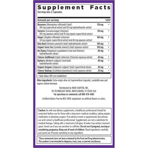 New Chapter Zyflamend™ Joint Supplement & Herbal Pain Relief – 10-in-1 Superfood Blend with Turmeric, Ginger & Green Tea - for Healthy Inflammation Response, Mobility & Flexibility, 180 Capsules New ChapterBuy Supplements Australia