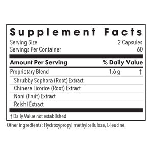 Allergy Research Group PhytoCort Supplement - Respiratory Support, Lung Health, Lung Detox, Lung Cleanse, Healthy Breathing, Herbal Support, Reishi, Licorice, Noni, Vegetarian Capsules - 120 Count Allergy Research GroupBuy Supplements Australia