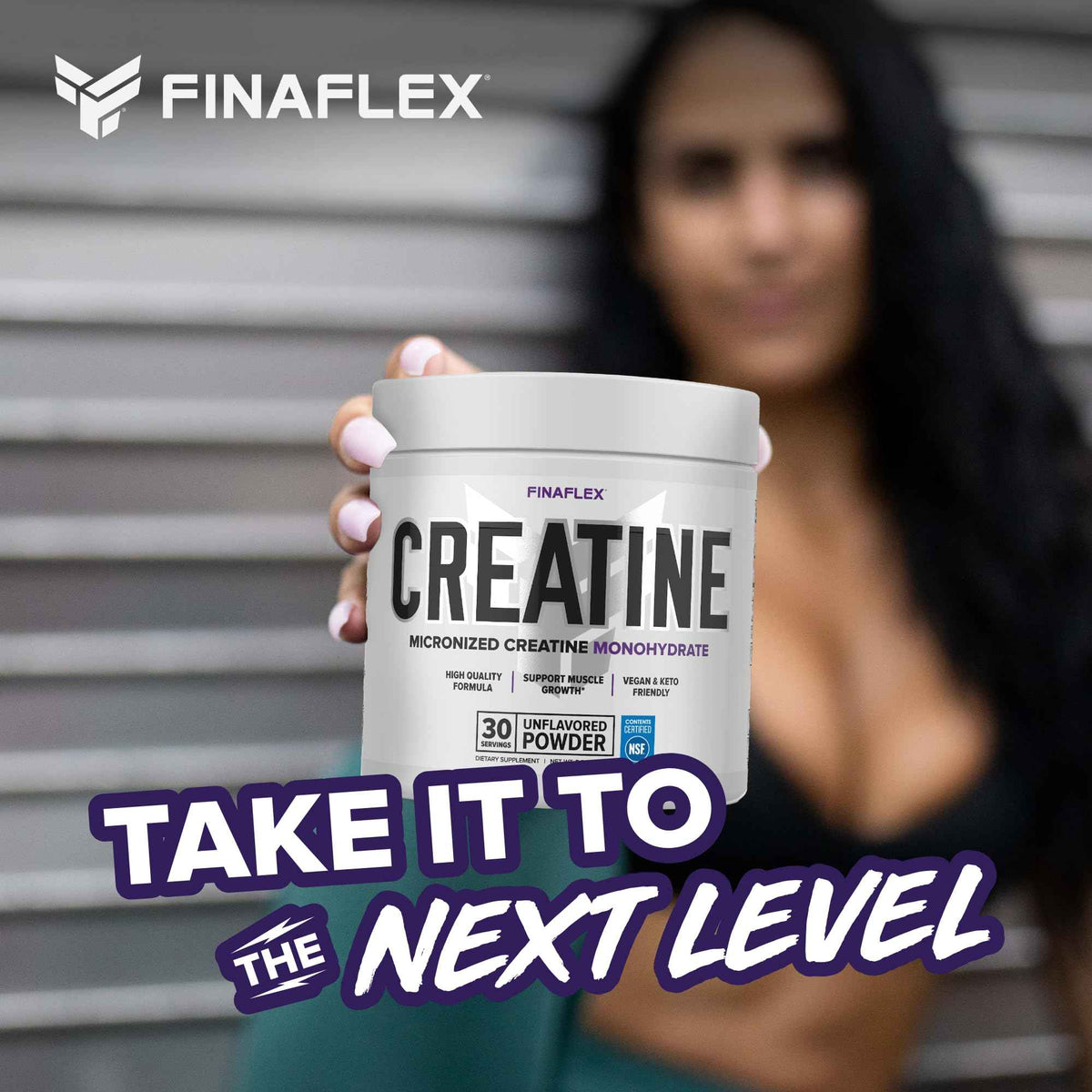 FINAFLEX PURE CREATINE, Unflavored - 5.3 oz - Promotes Muscular Strength, Size & Performance - 100% Pure
