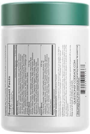 Codeage Instantfood Easy Veggies, Over 15 Vegetable Powders Equivalent All-in-One, Daily Vegan Blend, Whole Food Greens Vitamins Supplement Capsules, Phytonutrients Multivitamin, Non-GMO, 90 Capsules Codeage buy supplements Au