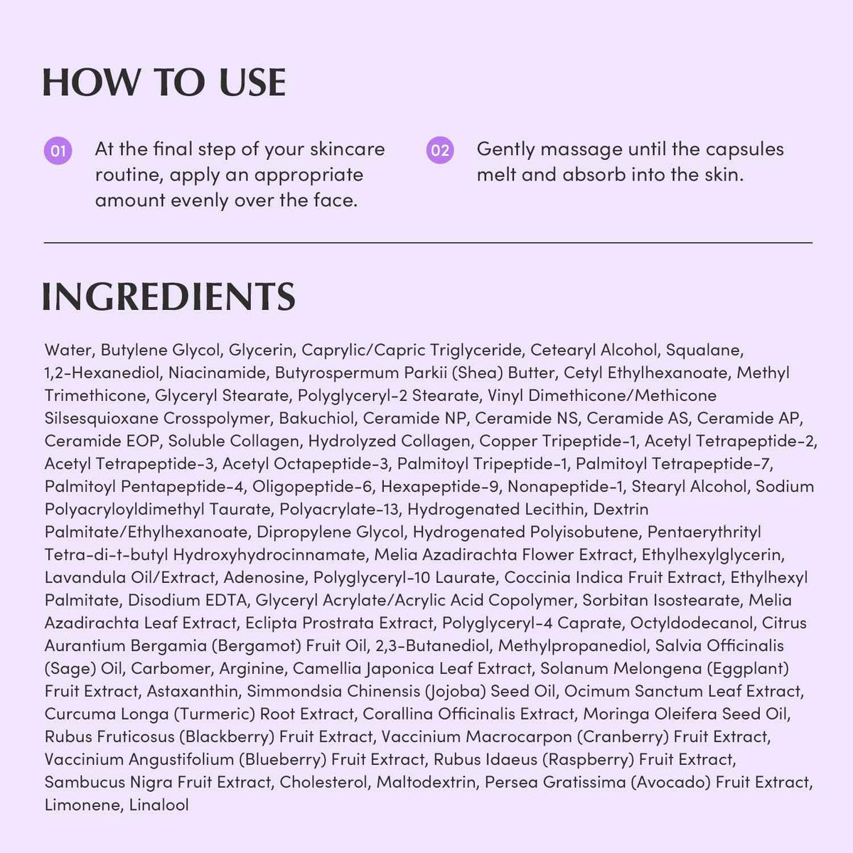 Bakuchiol Plumping Capsule Cream – Retinol Alternative Moisturizer for Firming and Pore Care with 99% Pure Bakuchiol, 5 Types of Collagen