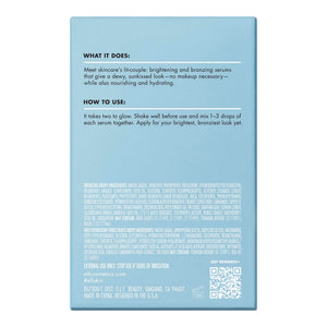 e.l.f. SKIN The Hottest Drops Duo, Holy Hydration! Thirst Burst & Bronzing Skincare Set, For A Dewy, Sun-Kissed Look, Vegan & Cruelty-Free e.l.f.Buy Supplements Australia