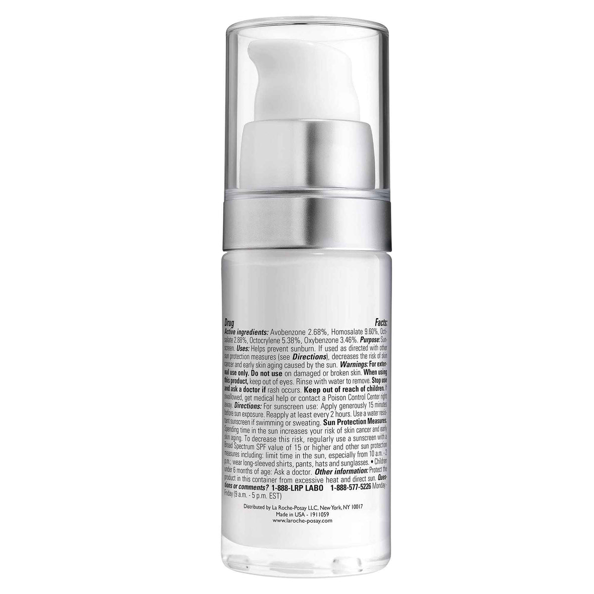 La Roche-Posay Anthelios AOX Daily Antioxidant Serum with SPF, Face Moisturizer with Sunscreen and Vitamin C & E, Oil Free Face Sunscreen for Sensitive Skin