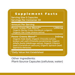 Premier Research Labs Greens Capsules - Super Greens Capsules, Greens Supplements, Super Greens Pills for Wellness, Veggie Pills with Leafy Greens, Kale, Chlorella - 150 Vegetarian Capsules Premier Research LabsBuy Supplements Australia