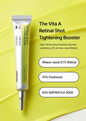 celimax Retinal Booster 15ml + Retinol Serum 30ml, Anti-aging Gifts for Women, Korean Skin Care