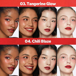 TIRTIR Mood Glider Lip & Blush Stick | Multi Use for Lip and Cheek with Creamy Buildable Texture and Natural Glow Color #06 Fuchsia Flash, 0.13Oz