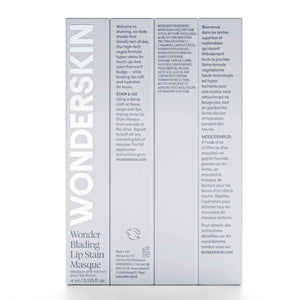 Wonderskin Wonder Blading All Day Lip Stain Peel Off Masque - Long Lasting, Waterproof and Transfer Proof Nude Lip Tint, Matte Finish Peel Off Makeup (Adore Masque)
