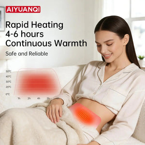 AIYUANQI 3PCS Menstrual Cramps Herbal Heating Patches for Pain Relief, Self-Heating Mugwort Patches, Full Abdomen Cover and Skin-friendly Comfortable, Rapid Heating and Keep Warm, Ideal Gift for Women AIYUANQIBuy Supplements Australia