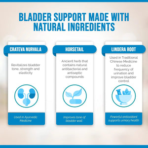 Better Bladder Control Supplement for Women & Men – Bladder Support Supplement to Help Reduce Urinary Leaks, Frequency & Urgency - 60 Count (1 Bottle) Better BladderBuy Supplements Australia