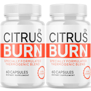 (2 Pack) Citrus Burn Capsules, Official CitrusBurn Pills with All Natural Ingredients, Advanced Citrus Burn for Optimal Health & Wellness Support with Premium Vitamins for Women & Men (120 Capsules) MJO buy supplements Au