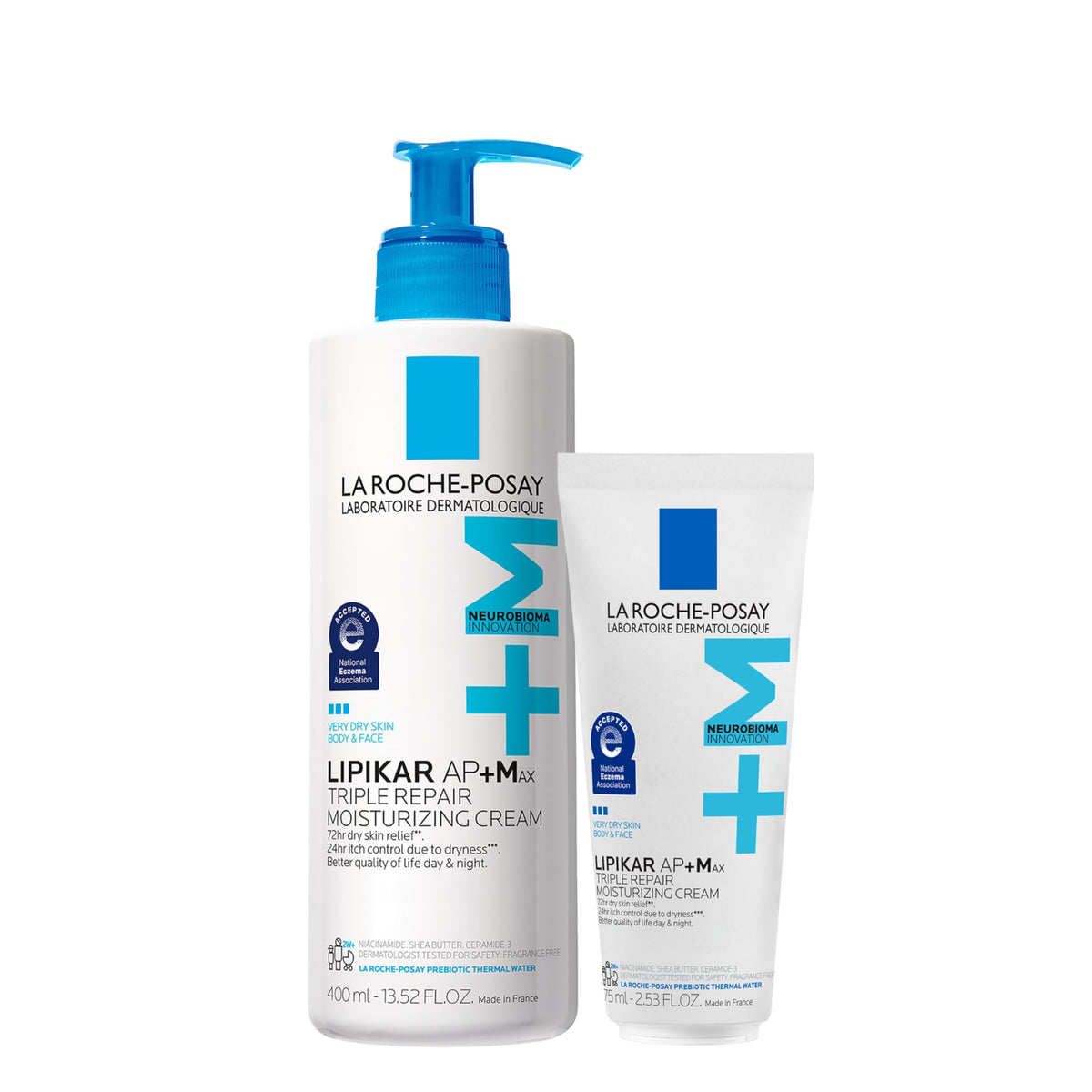supplement products​La Roche-Posay Lipikar AP+MAX Triple Repair Moisturizing Body Cream | Face & Body Lotion for Dry Skin with Shea Butter & Niacinamide | Gentle Moisturizer for Very Dry - JerryCherryUSA